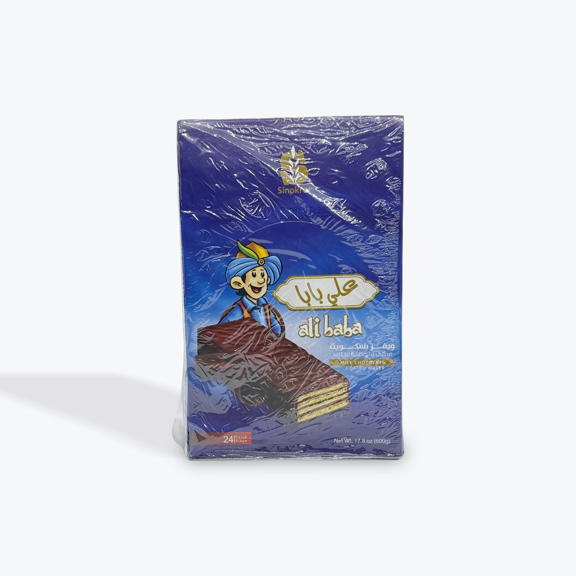 Ali Baba Milk Chocolate Wafers 24x25g
