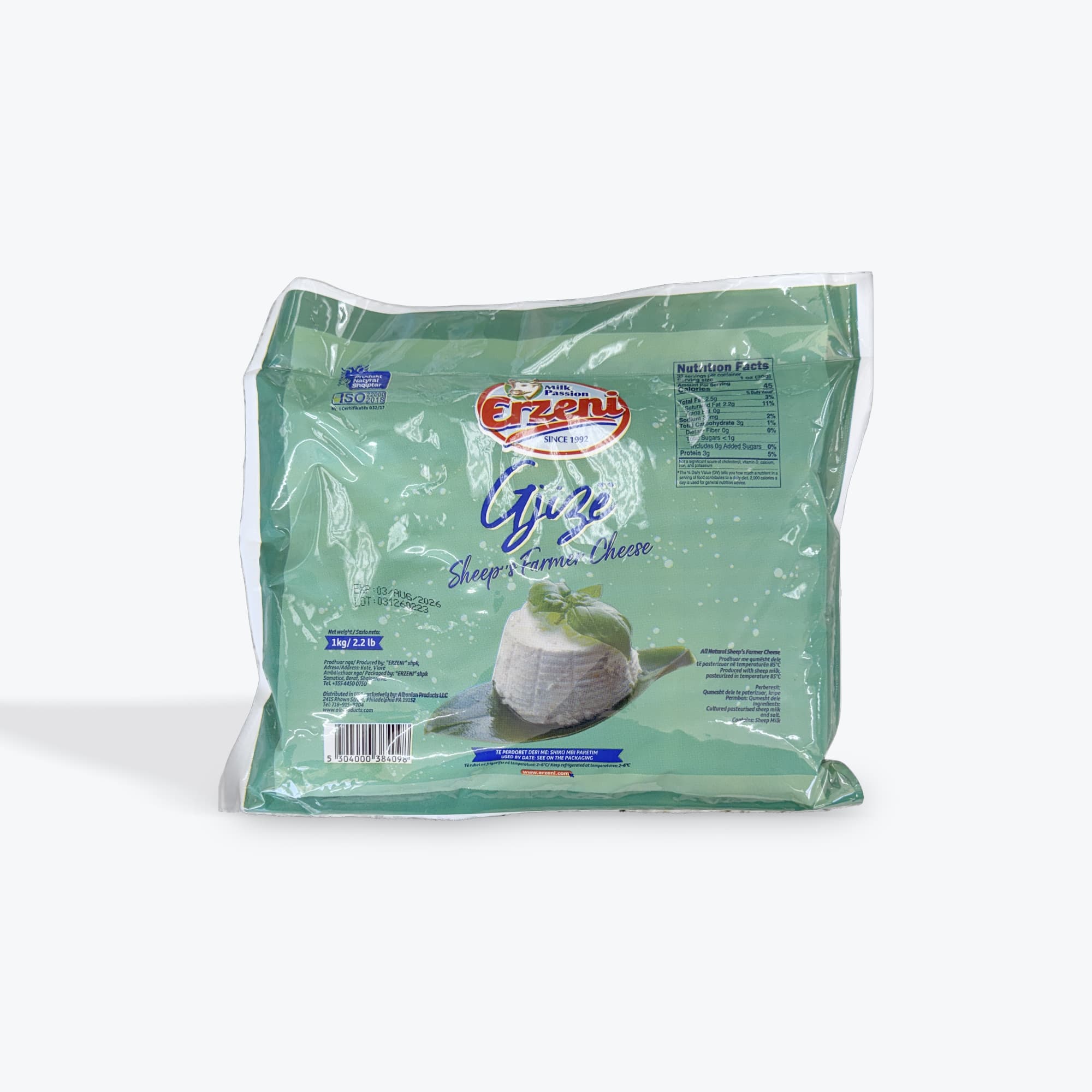 Erzeni Sheep Cheese 1kg