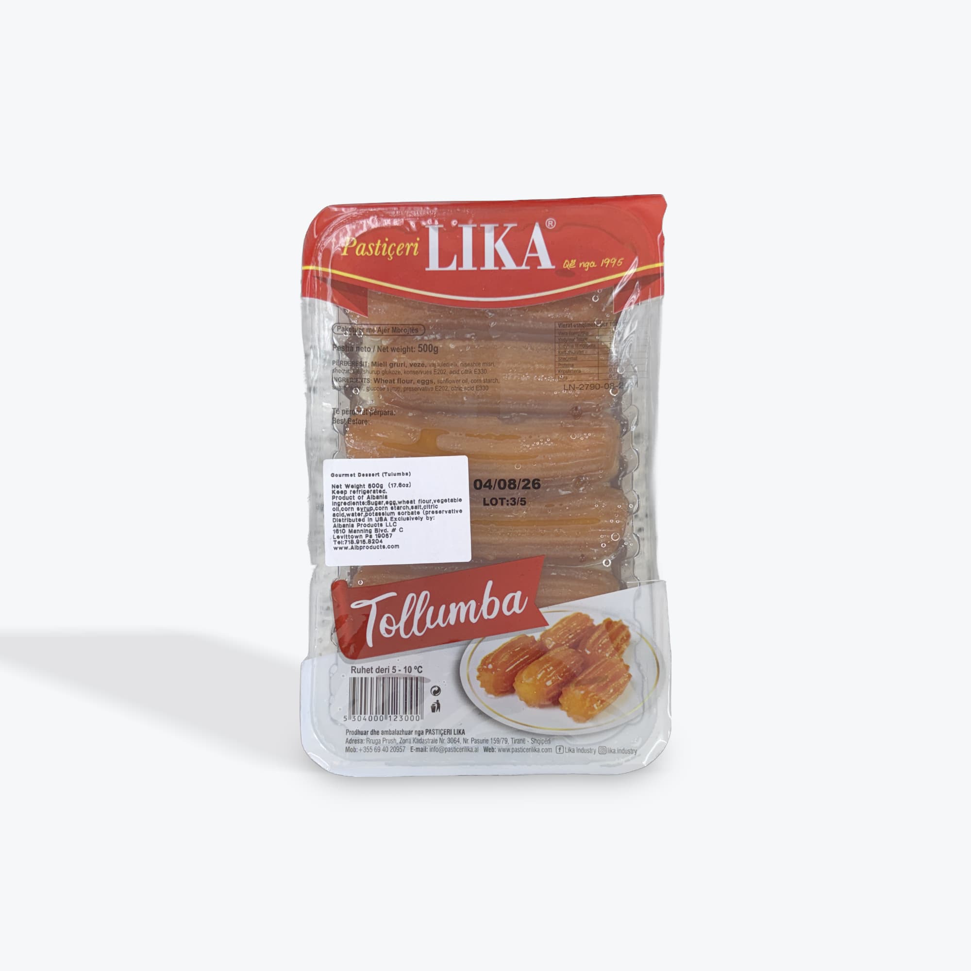Pasticeri Lika Tollumba 500g