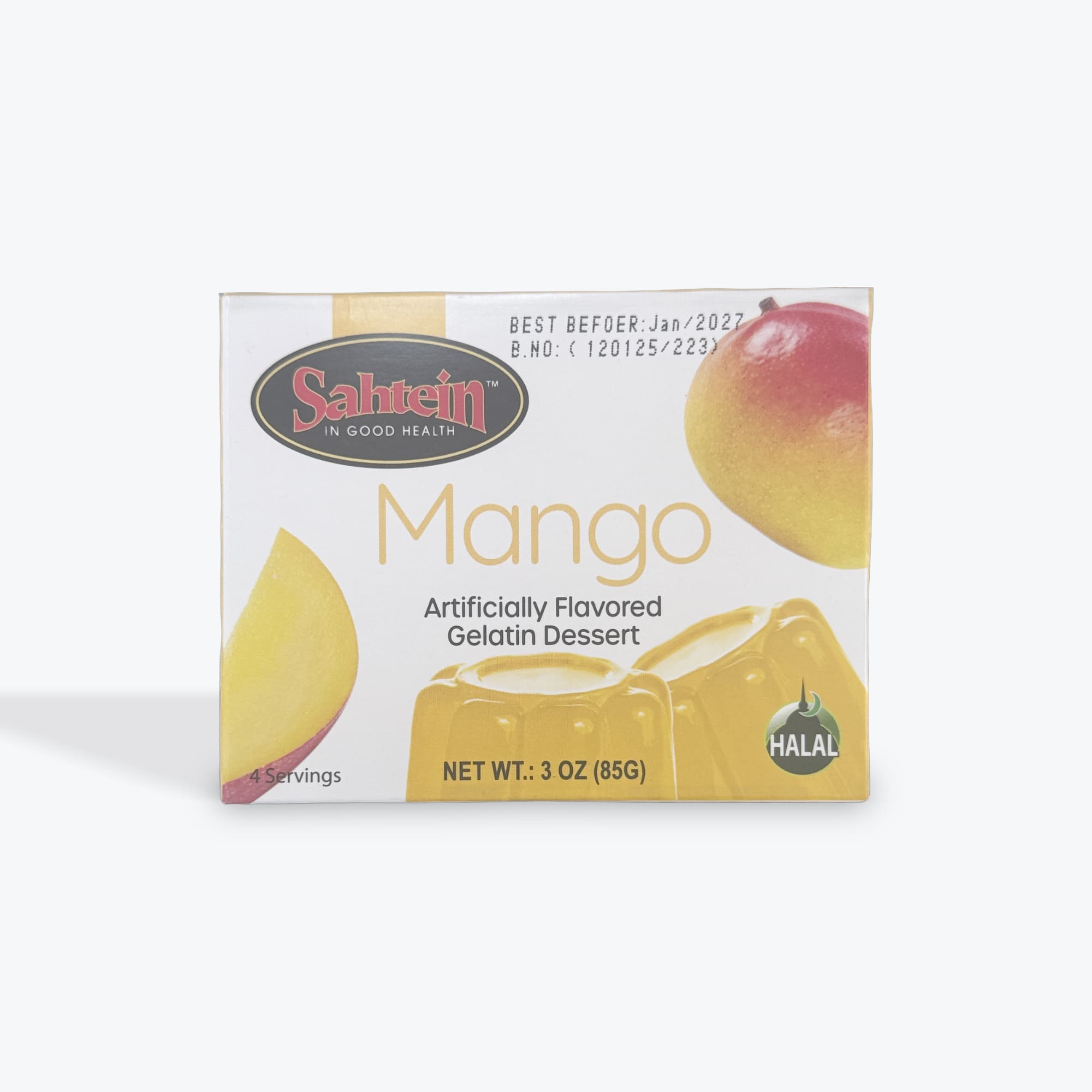 Sahtein Mango Jello 3oz