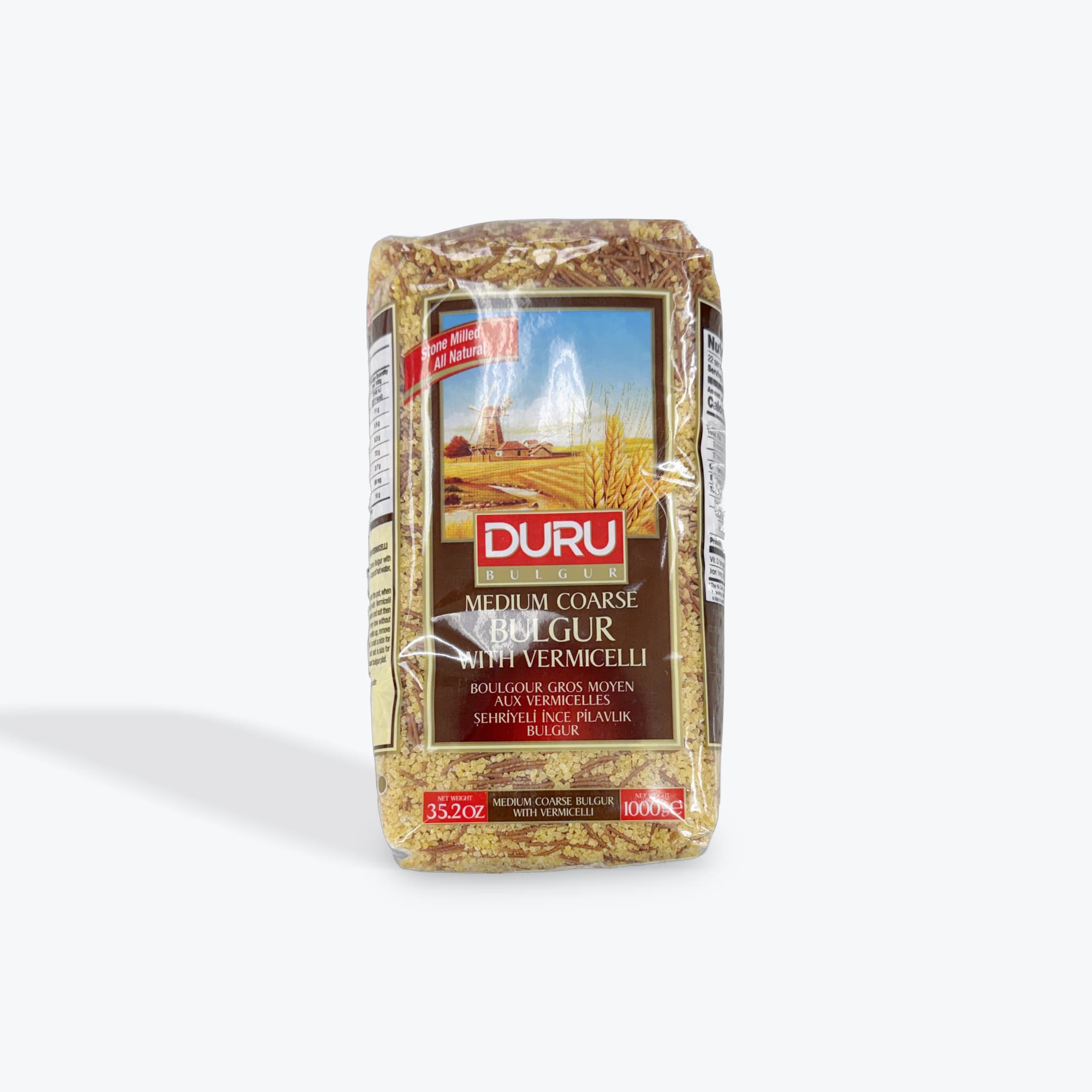 Duru Medium Cracked Wheat W Vermicelli 1kg