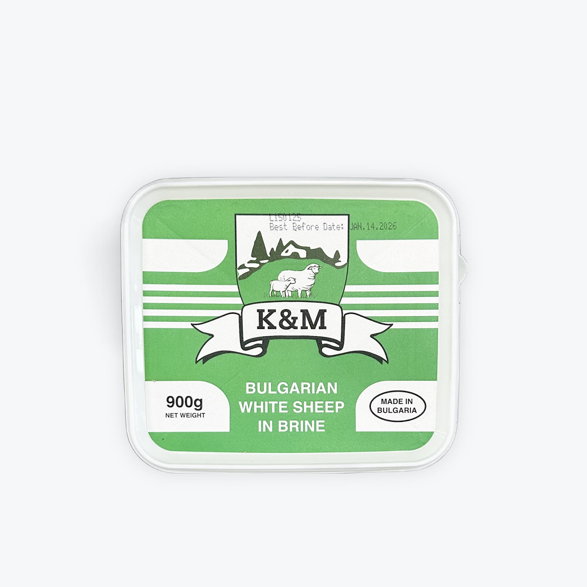 K&m Bulgarian Sheep Cheee 900g