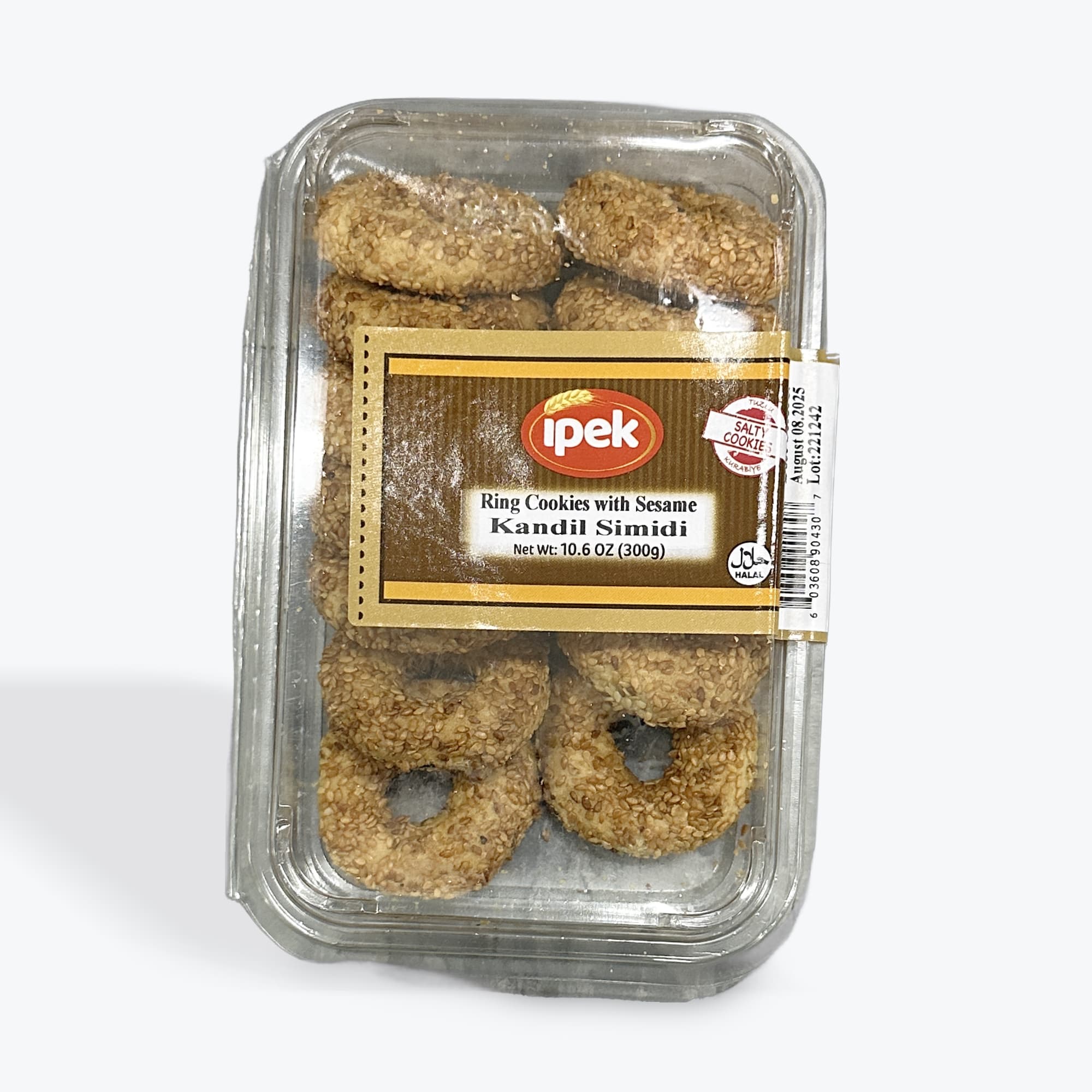 Ipek Ring Cookies W Sesame 10.6oz