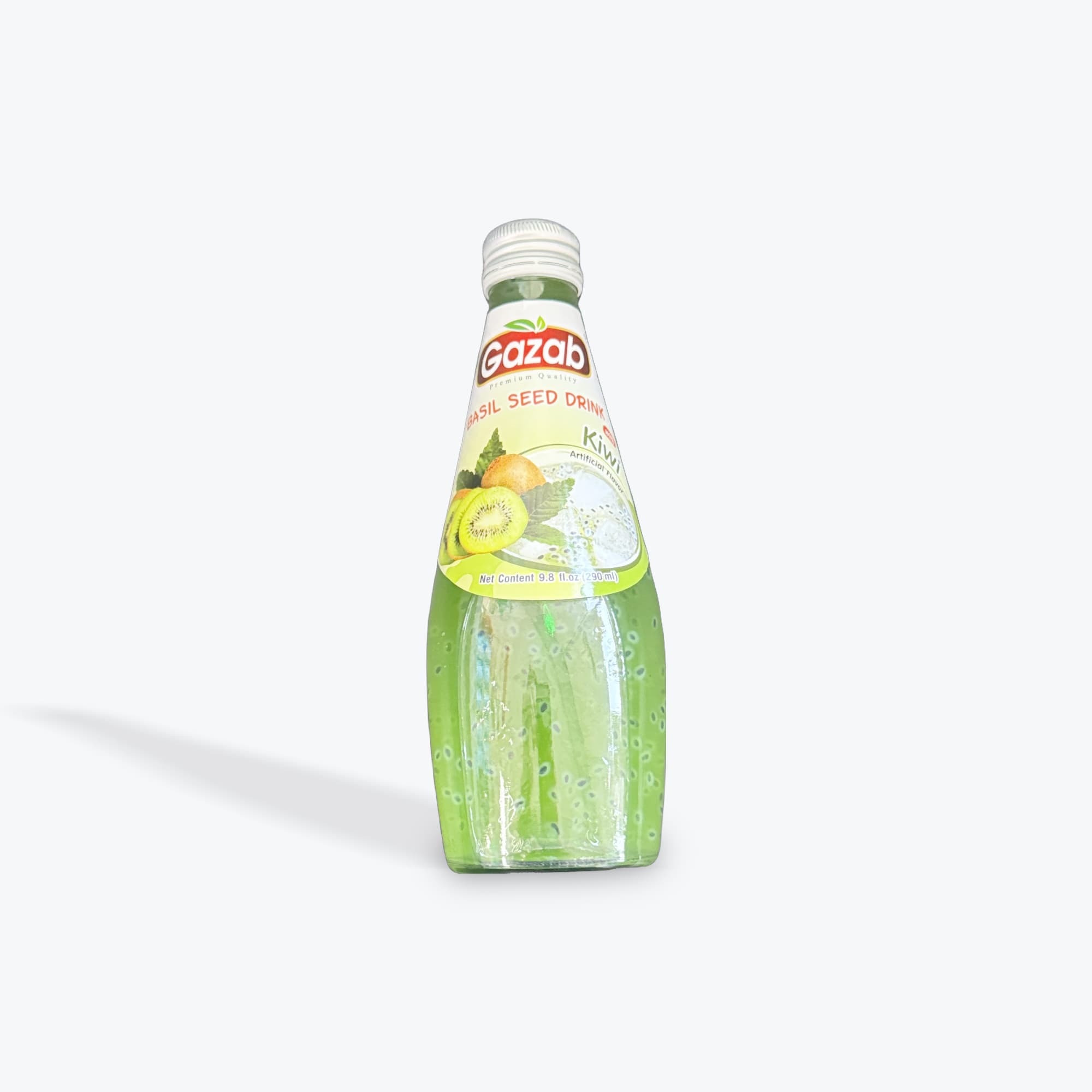 Gazab Kiwi Basil Seed Drink 9.8oz