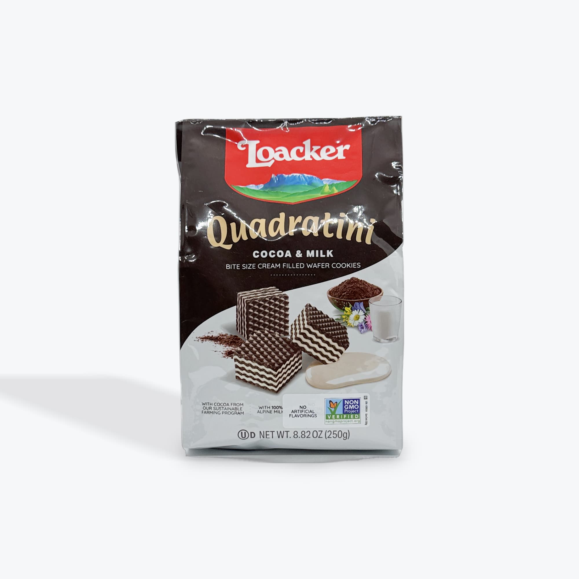 Loacker Cocoa & Milk Wafers 250g
