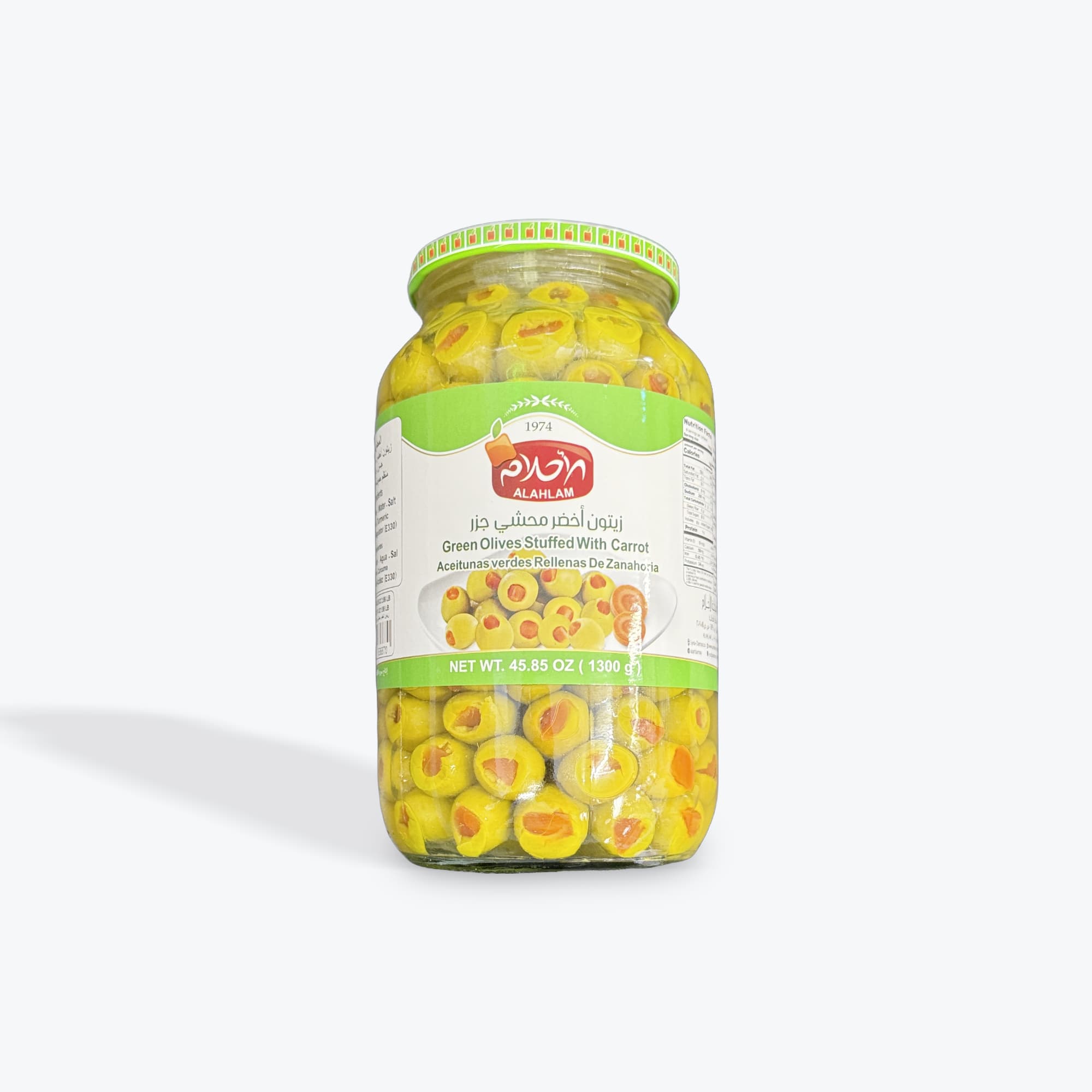 Alahlam Olives Stuffed W Carrots 1300g